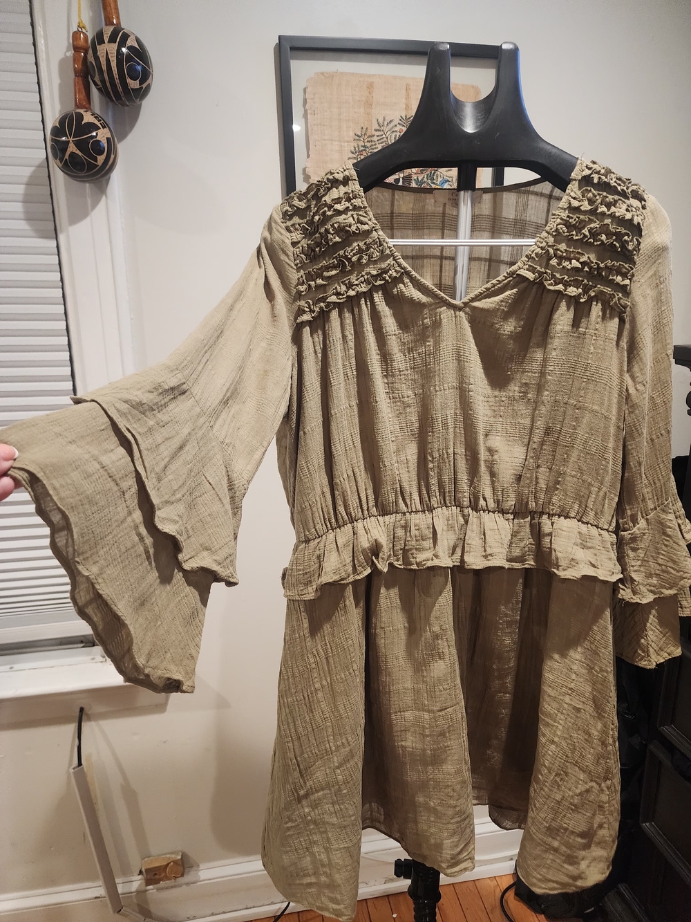 Chelsea & Violet Olive Green Casual Dress - Picture 5 of 6